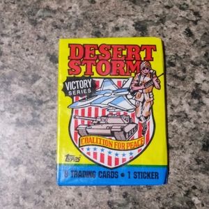 Topps Desert Storm collection card